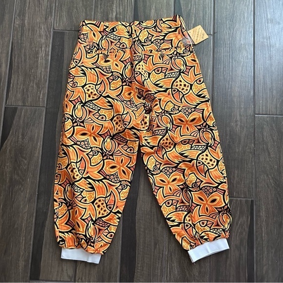 NWT Loudmouth Golf Chirp Chirp Men’s Jogger Golf Pants in Orange Black Sz 30 - Picture 6 of 8